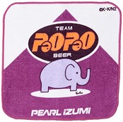 [パールイズミ] プリント ハンドタオル メンズ