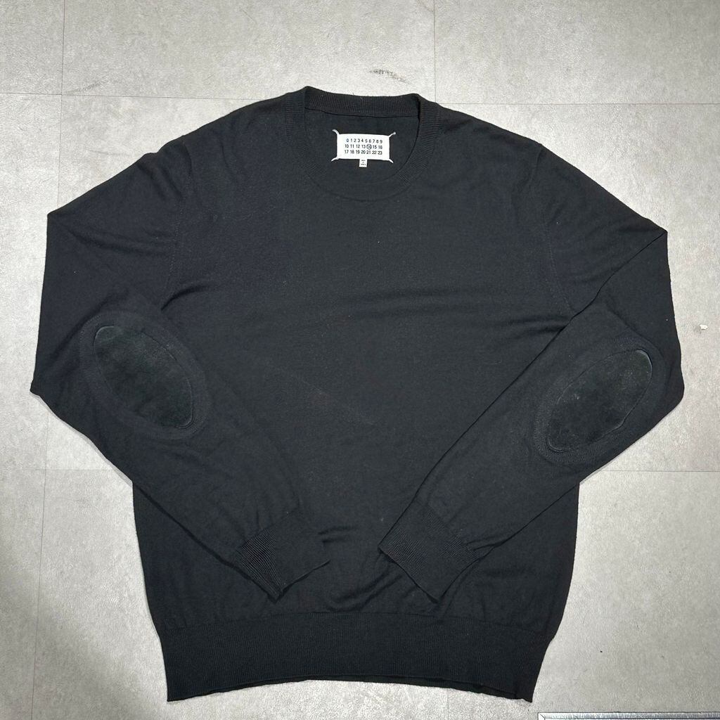 Maison Margiela メゾンマルジェラ 18SS Elbow-Patch Sweate エルボー 