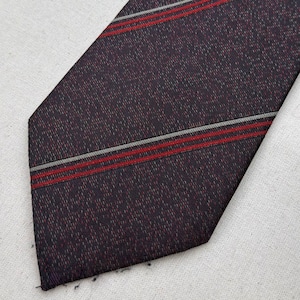 vintage japan tie necktie ネクタイ　紫　n-316