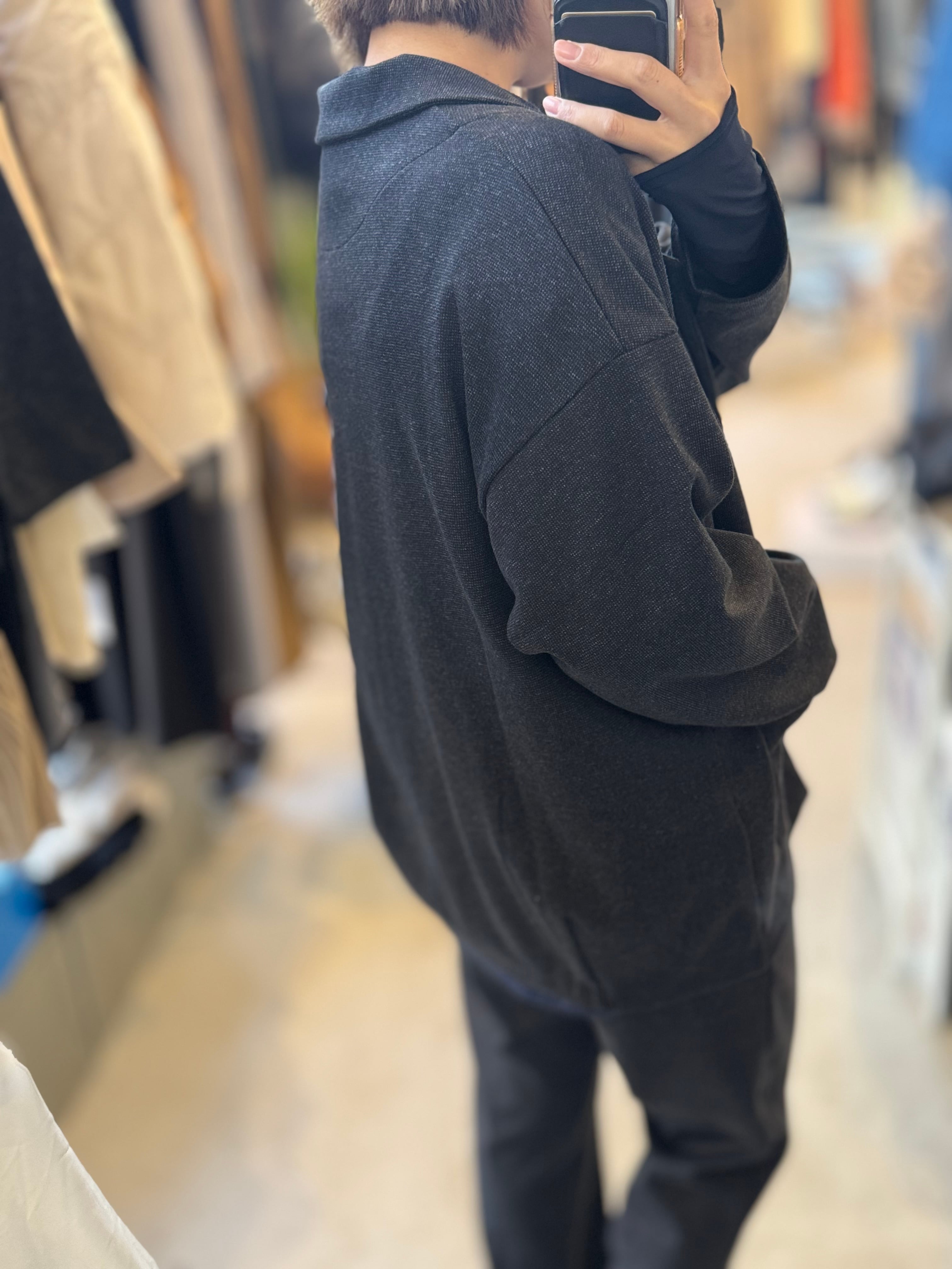 【LEMELANGE】ウールコットンロングテーラードジャケット 8551801