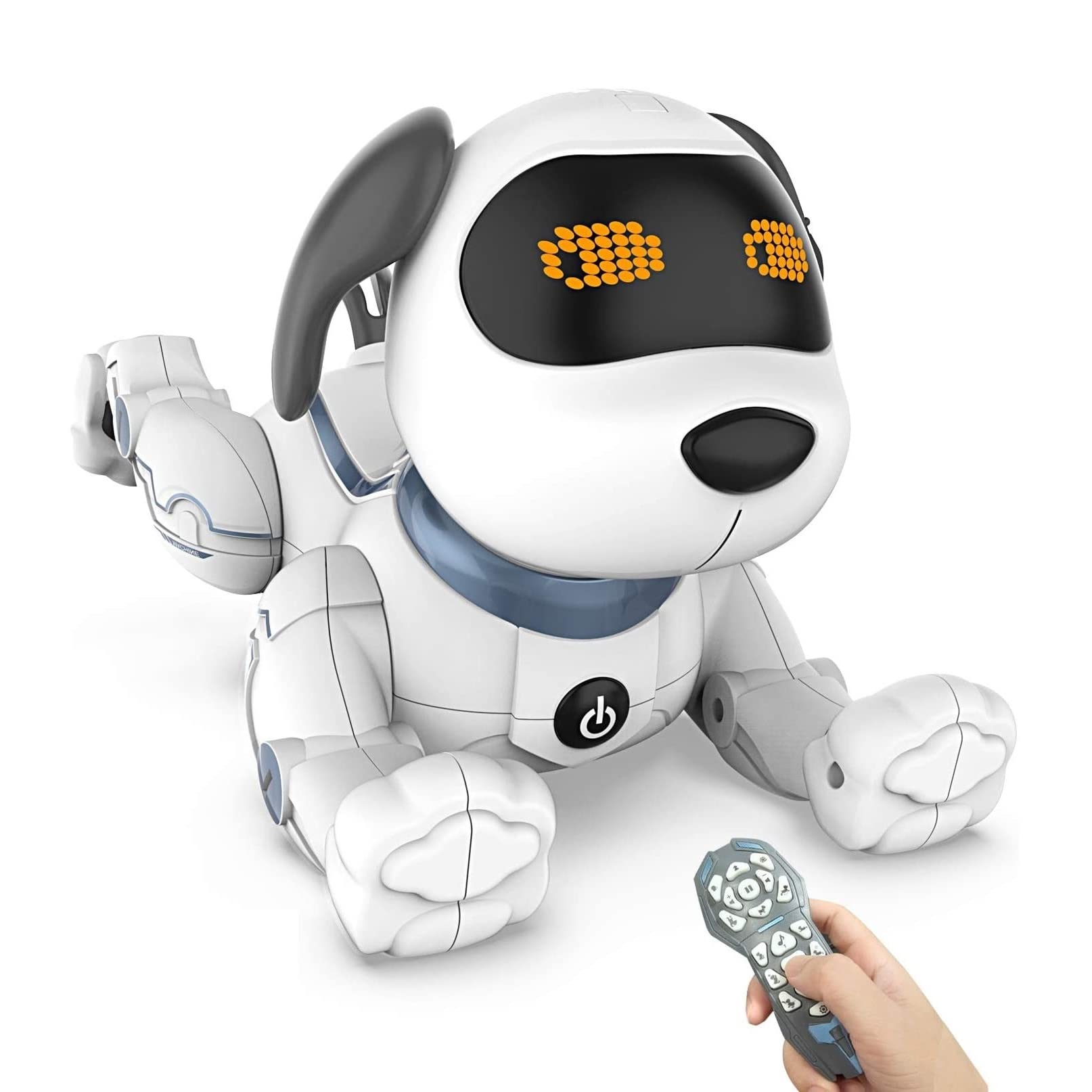 【努力特価】ロボットプラザ(ROBOT PLAZA) ロボット犬 子供向け おもちゃ 知育玩具 ペット 簡易プログラミング 誕生日プレゼント 男の子