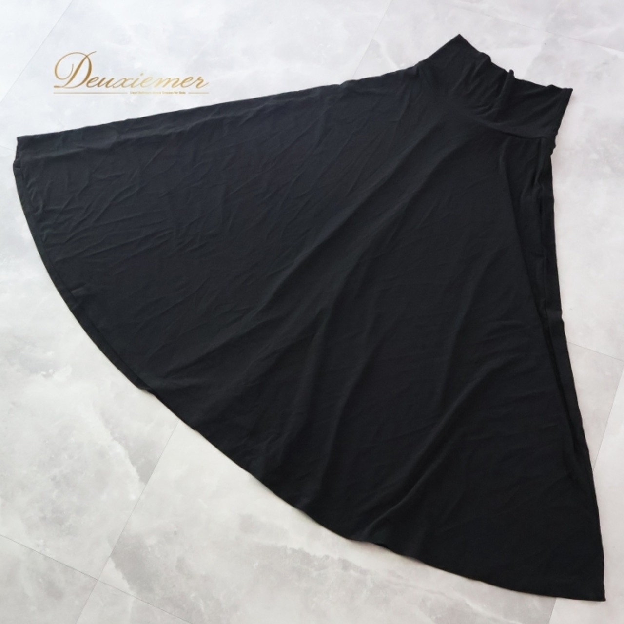 フラダンス 衣装 スカート ブラック系 Kuulei Hawaii ハワイアン アロハ フラ ダンス レッスン 練習 無地 シンプル 大人っぽい 上品 フレアスカート モノクロ モノトーン 練習着 着回し 大人向け 伸縮性 フラスタイル 夏コーデ エレガント おしゃれ ナチュラル ファッション レディース 着回し力抜群 シンプルスタイル