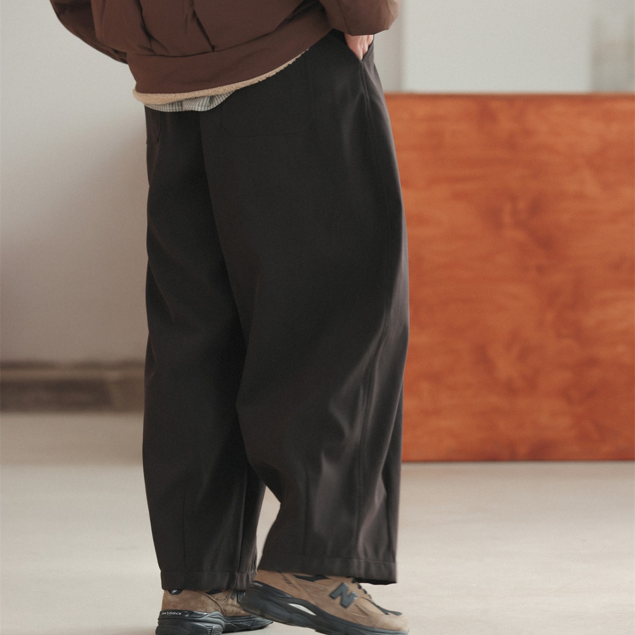 テックドレープ バルーンパンツ N3463 - 15
