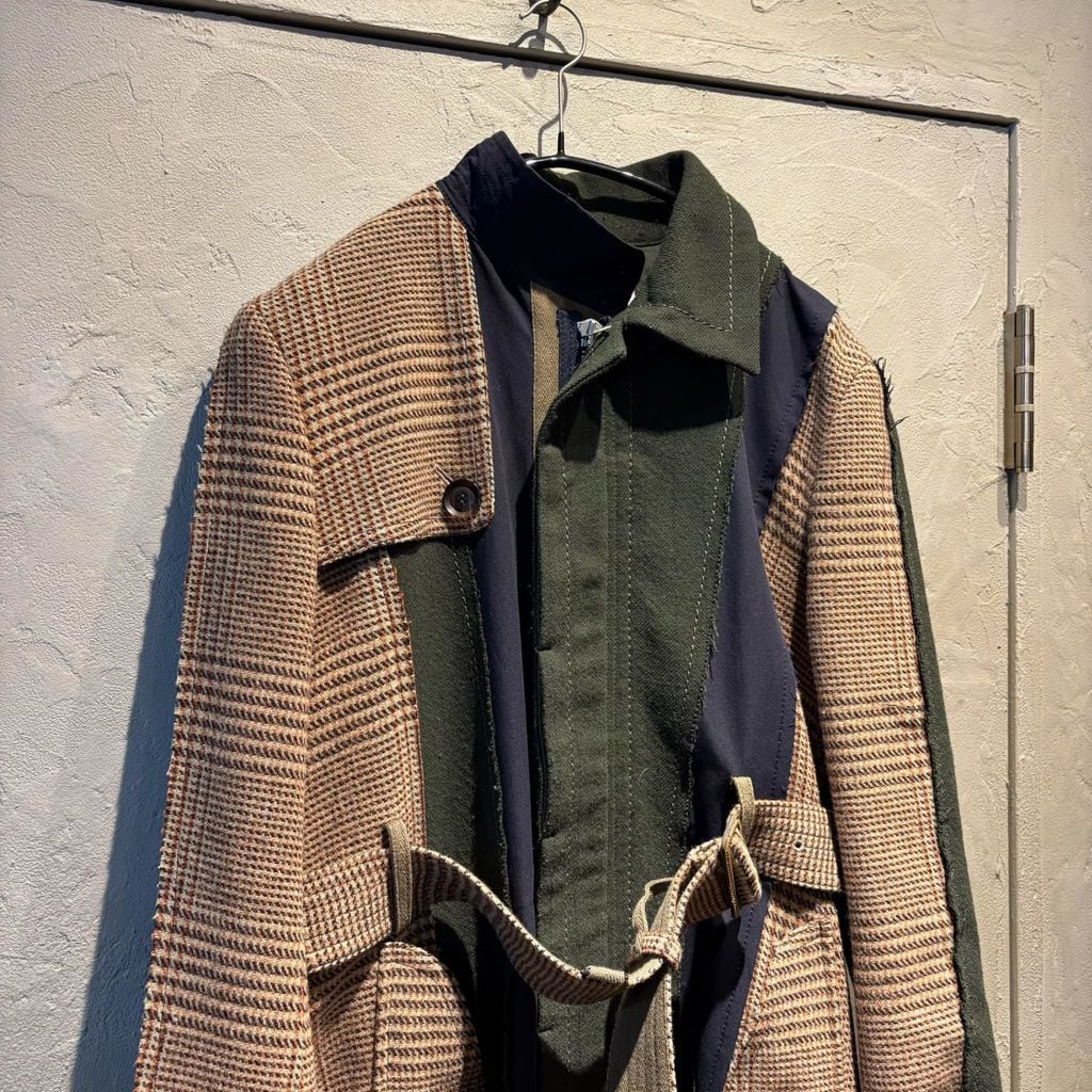 Sacai サカイ 18AW Docking Coat ドッキングコート 18-01803M グリーン
