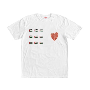 "HEART STICKER" TSHIRT