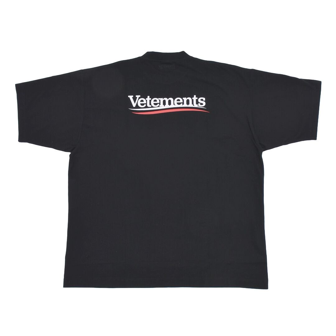 18ss VETEMENTS 再構築 ロゴ tシャツ アーカイブ　デムナ期 VETEMENTS】CAMPAIGN LOGO T-SHIRT | AYIN