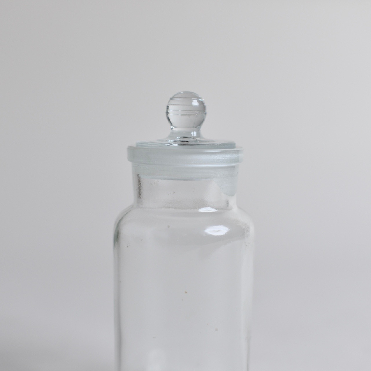 Glass Canister / ガラス キャニスター〈花瓶 / ボトル / ディスプレイ 〉1806-0185-02