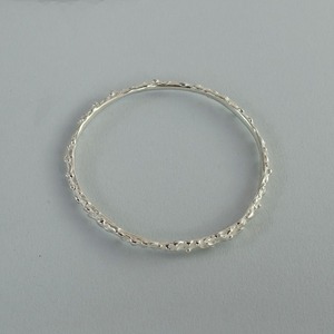 LAVA  BANGLE  SILVER