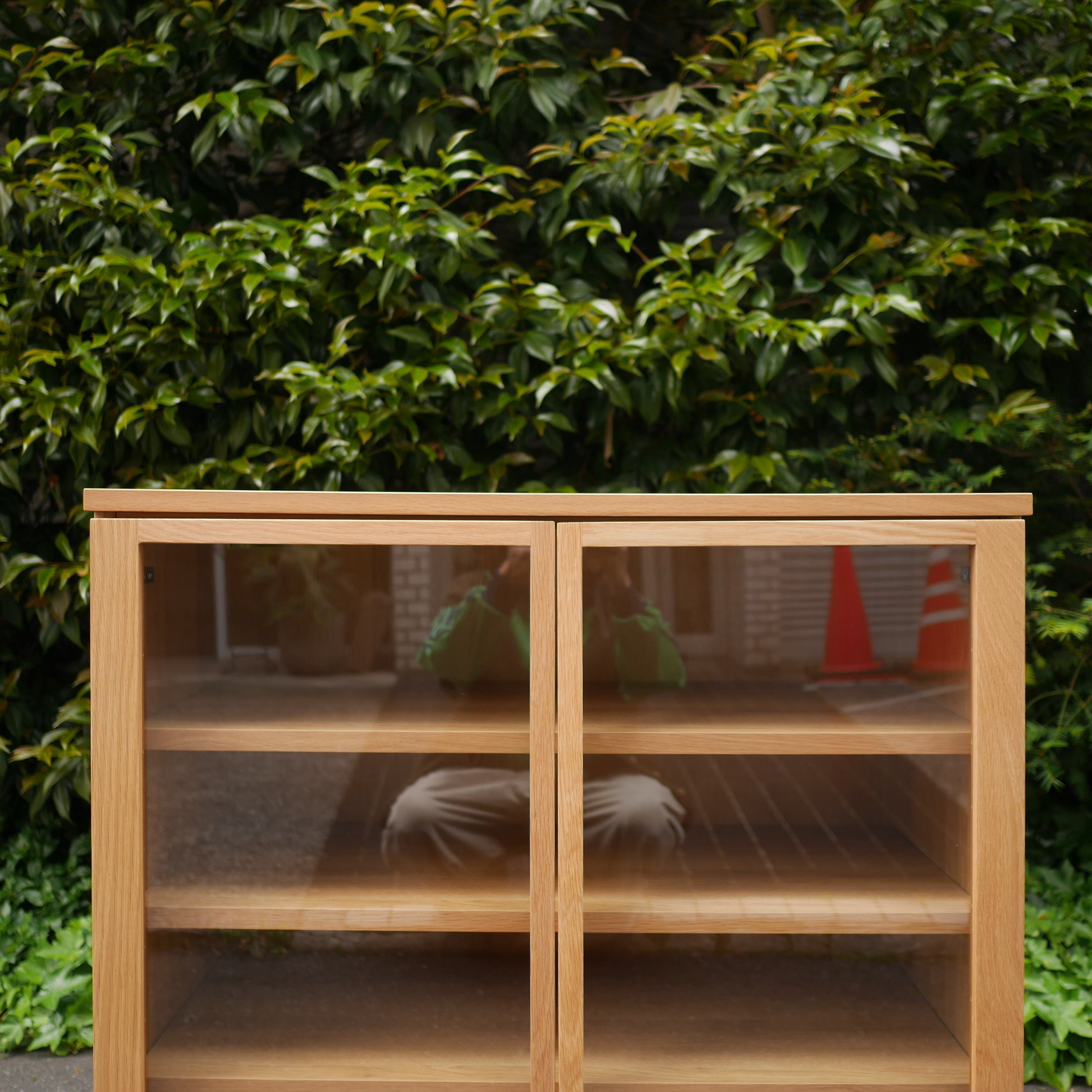 無印良品 木製ガラスキャビネット | トリノス-torinoth- | 新宿区