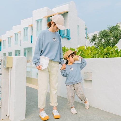 ☆在庫一掃SALE【70%off 】【ママ用】親子お揃いスウェット Family