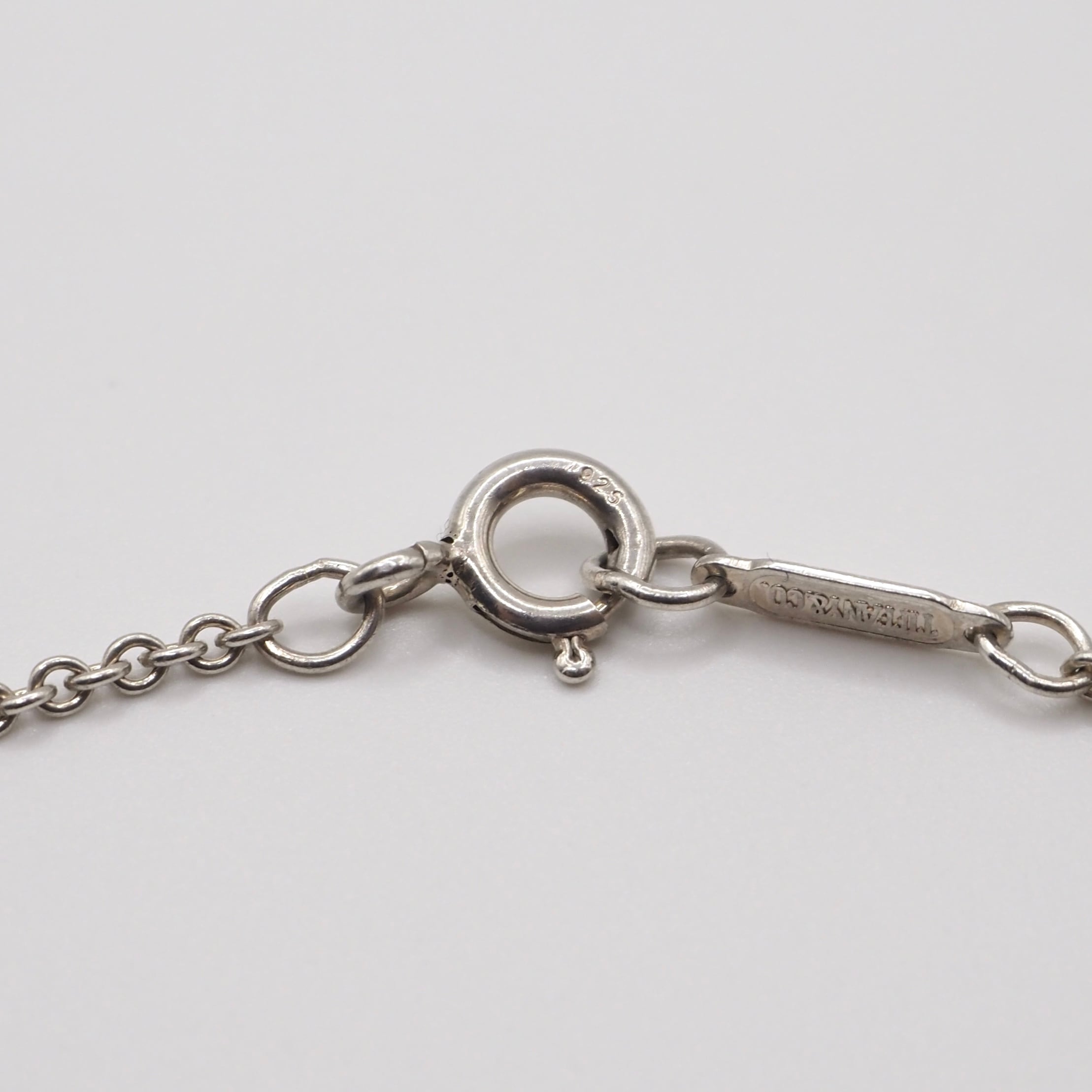 Tiffany&Co. シグネチャークロス コンビ ネックレス シルバー925 K18