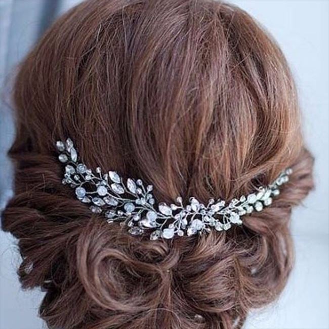 シルバーピンク 髪飾り ヘッドドレス