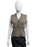 1980s DOLCE&GABBANA DECONSTRUCTED KNITTED VEST