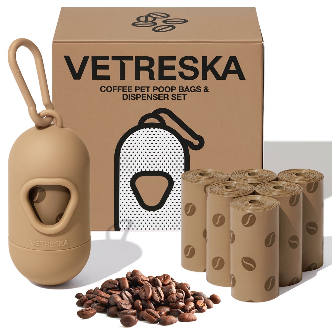 VETRESKA】香るエチケット袋(うんち袋)とディスペンサーセット