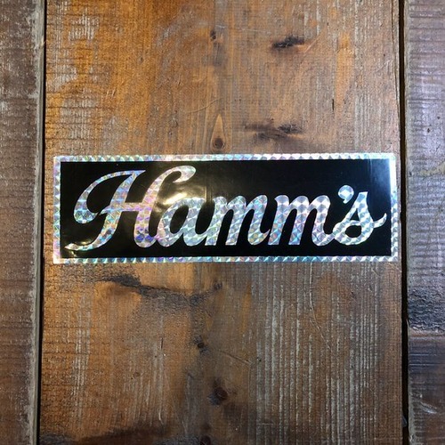 DEAD STOCK 1980-90年代 "Hamm's" ホログラム ステッカー VINTAGE