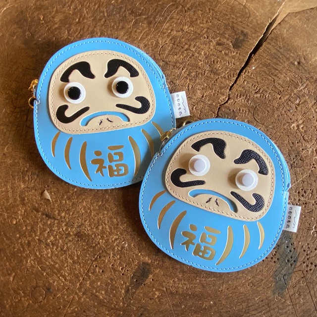 "2026年"限定カラー 幸運を呼び込む だるまコインケース【DRM01】