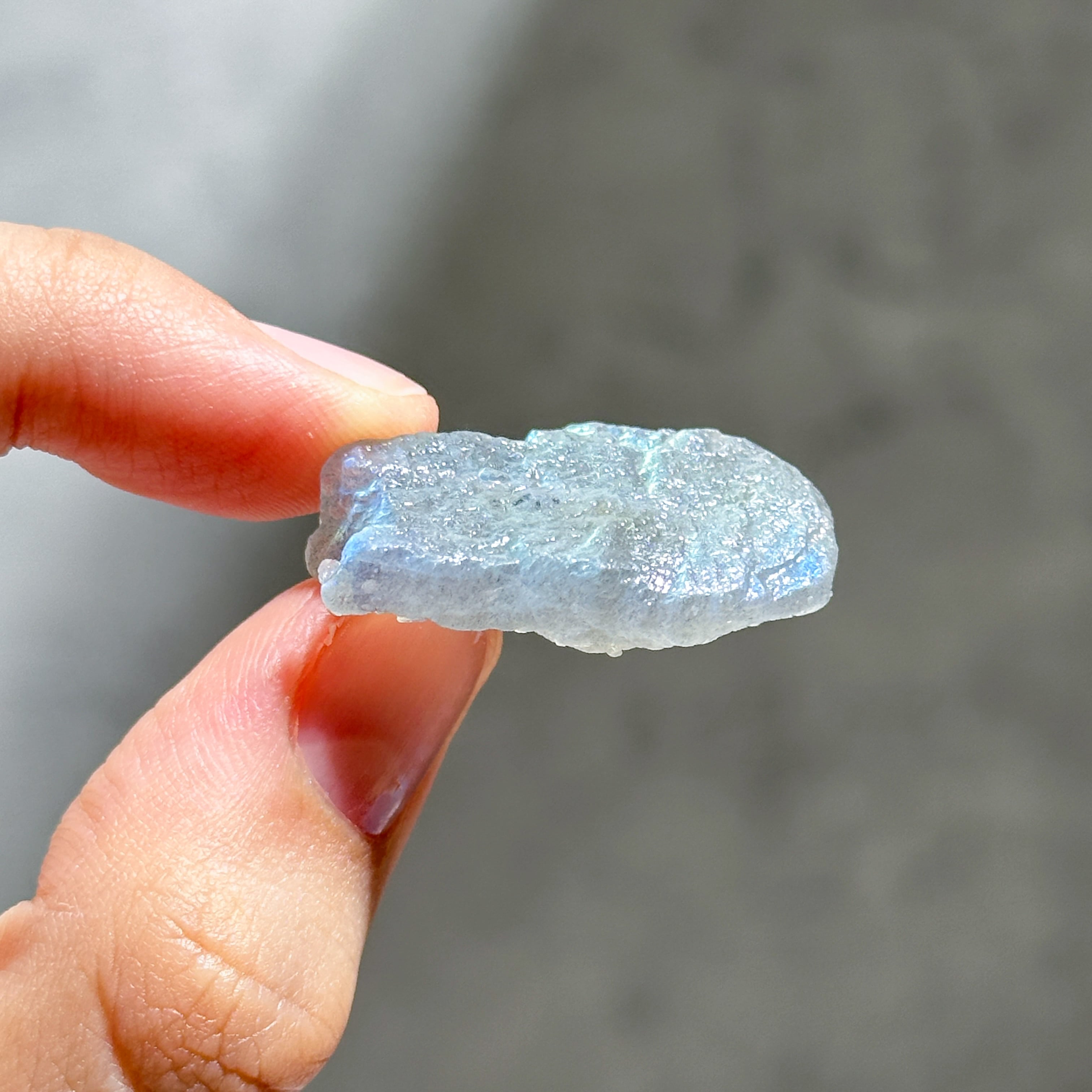 ホワイトラブラドライト 原石36◇ Labradorite ◇天然石・鉱物