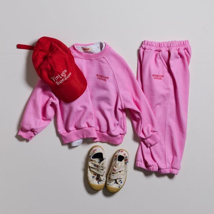 «予約»«ジュニアサイズあり»«Boneoune» ヴィンテージmtm 2colors