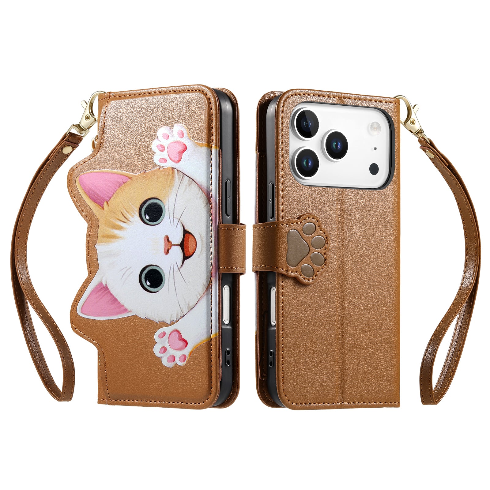 猫まみれ】2WAY 手帳型 iPhone 17 16 15 14 13 ケース 小銭入れ 財布付