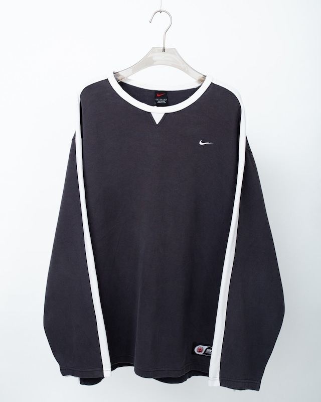 "NIKE" 2-tone sweat cut & sew
