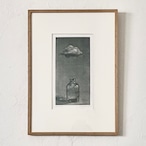 筆塚稔尚 FUDEZUKA Toshihisa "Still Life" / etching, mezzotint(with frame) thumbnail 1