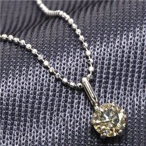 K18 0.5ct ダイヤモンド　ネックレス　ペンダントトップ　K18WG