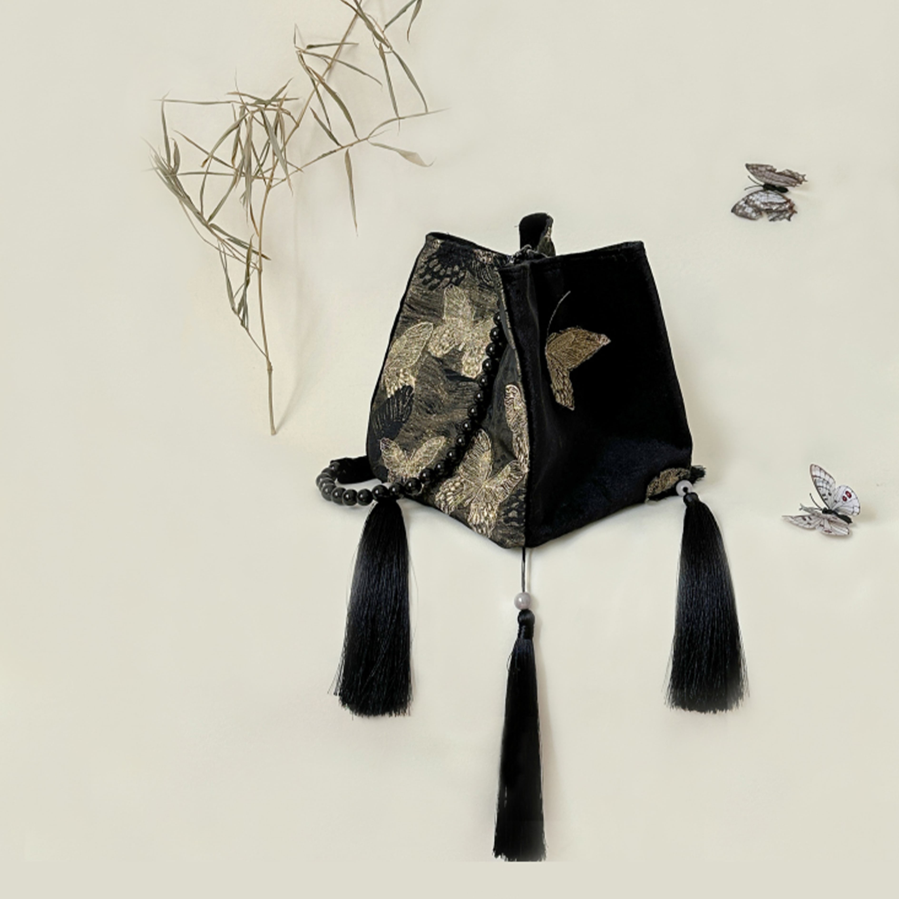 kkオリジナル蝶のタッセルビーズバッグ 6s