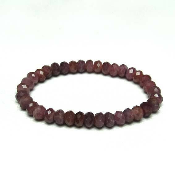 ルビー ブレスレット 8mm おまかせ便 111-16907