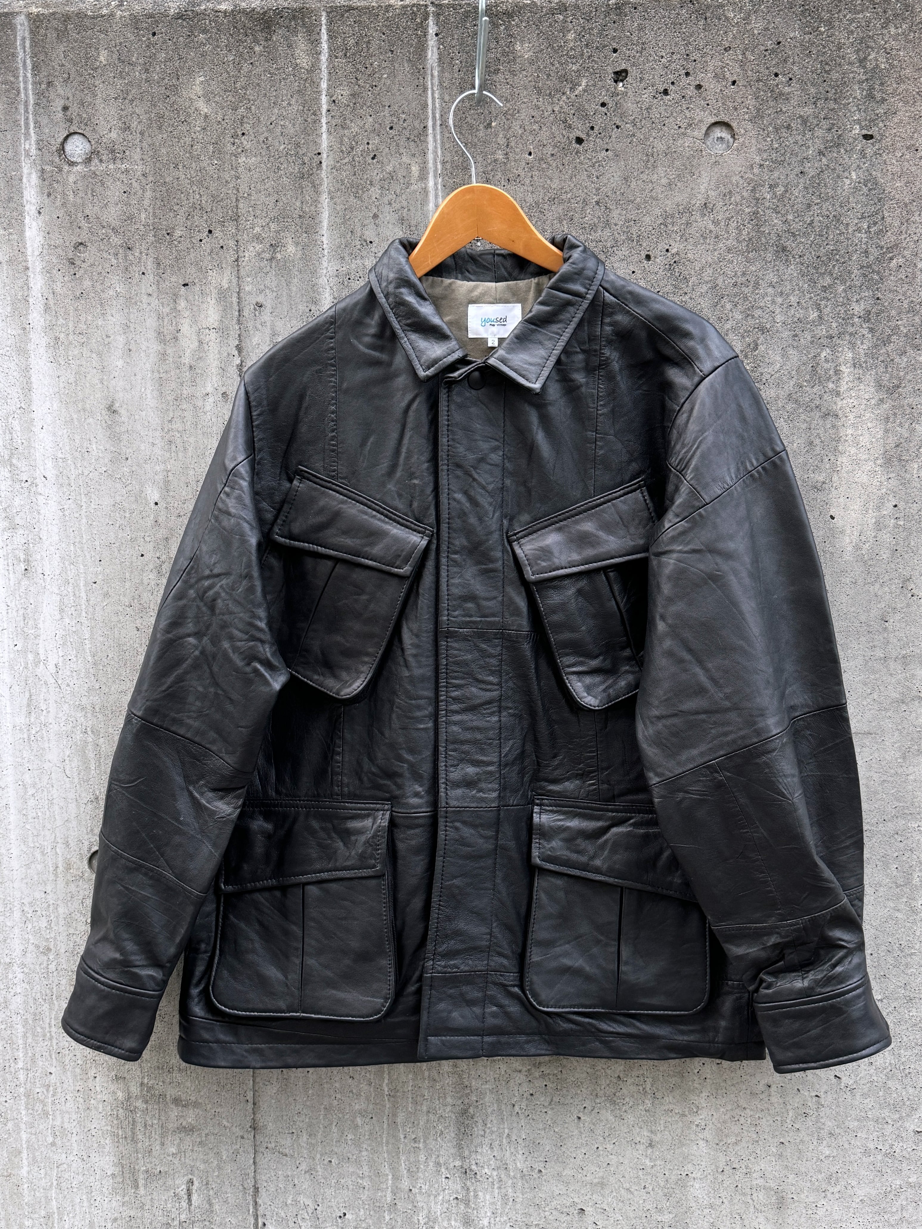 2023aw02 REMAKE LEATHER URBAN RIDERS JKT | yoused 2023aw02 REMAKE LEATHER URBAN RIDERS JKT | yoused