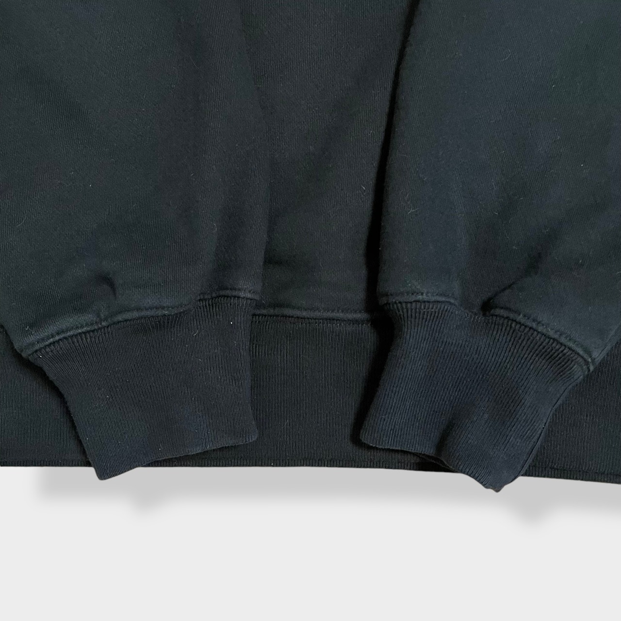 【NAUTICA】ハーフジップ スウェット プルオーバー 刺繍ロゴ ワンポイントロゴ M カンガルーポケット ノーティカ US古着