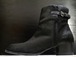 美品11万★ALEXANDER WANG アレキサンダーワン ベルテッドデザイン ハラコレザー ショート ブーツ ブーティ 黒38★ 希少な黒のハラコモデル
