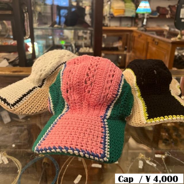 TOPANGA Accessory Knitted Cap 3 colors Hand-knitted knit cap 3 colors Knit cap