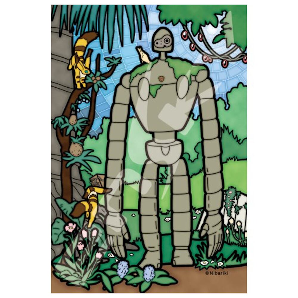 天空の城ラピュタ クリスタルジグソーパズル 126ピース(空中庭園の守り手)