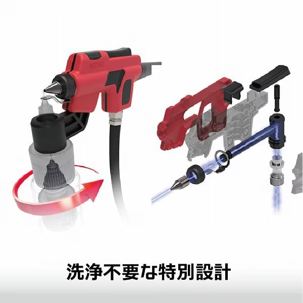 DSPIAE 洗浄不要エアブラシセット DSPIAE ウォッシュフリーエアブラシセット | みんなの工作ベース