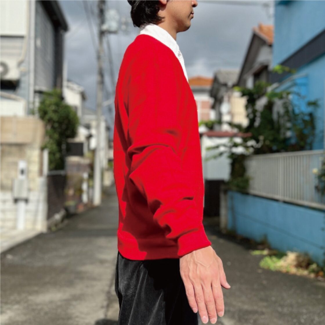 LACOSTE(ラコステ)」IZOD アイゾッド 80s 90s USA製 Mサイズ レッド 
