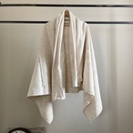 【173×122cm】アフリカンストール 生成り ヴィンテージファブリック⑥