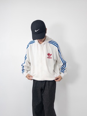 adidas hooded track jacket