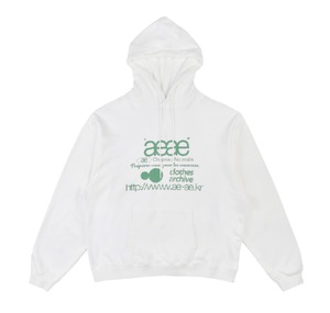 [AEAE] WEB LOGO LOOSED HOODIE [WHITE] 正規品 韓国ブランド 韓国通販 韓国代行 韓国ファッション