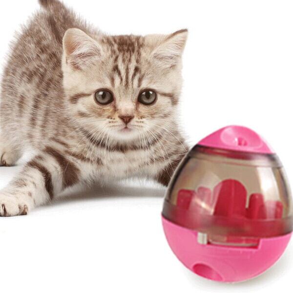 猫 留守番 おもちゃ 1人遊び おやつボール 運動不足解消 知育玩具 丈夫