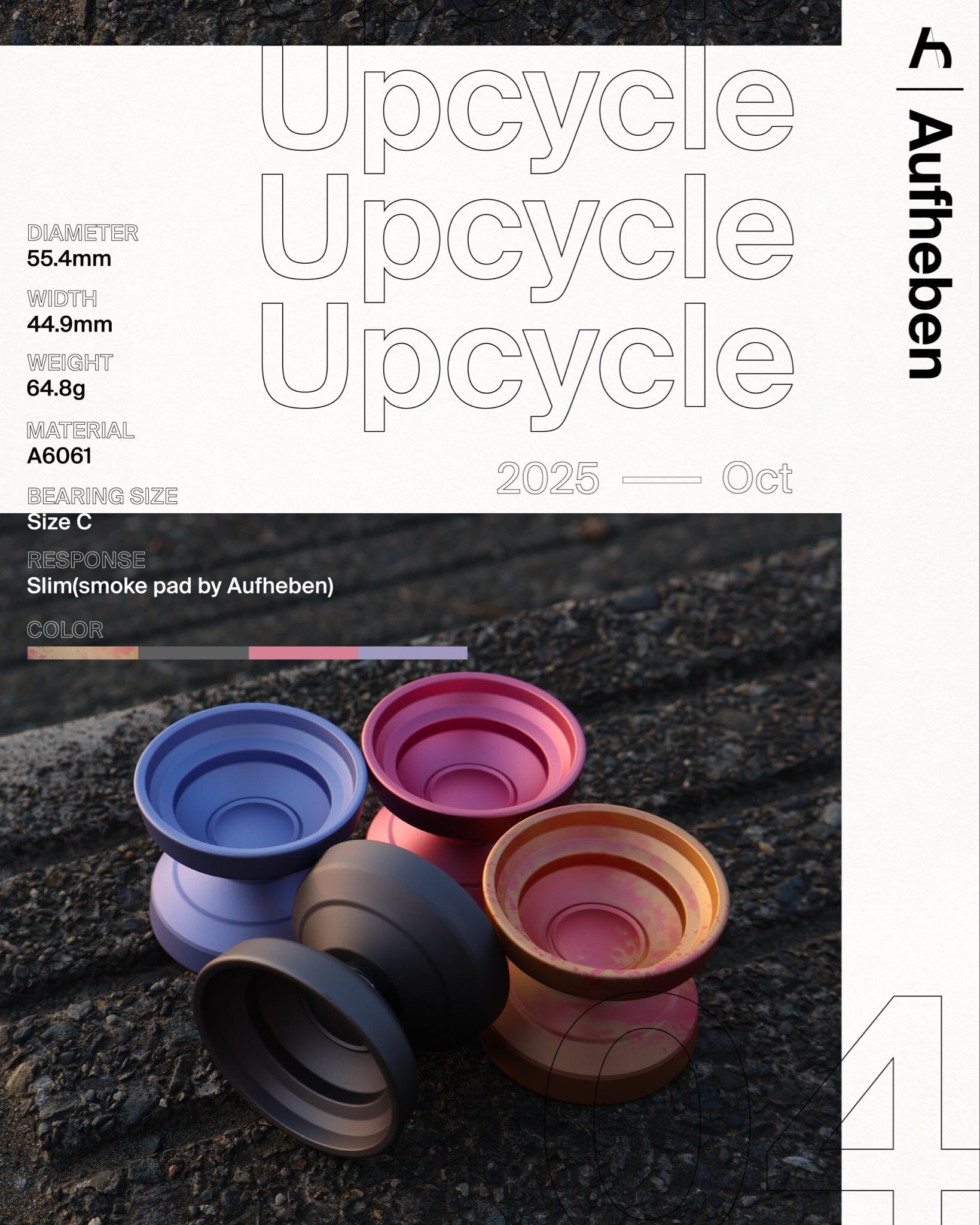 カイラル（ワインレッド・ブラックリム） | yoyospaceas