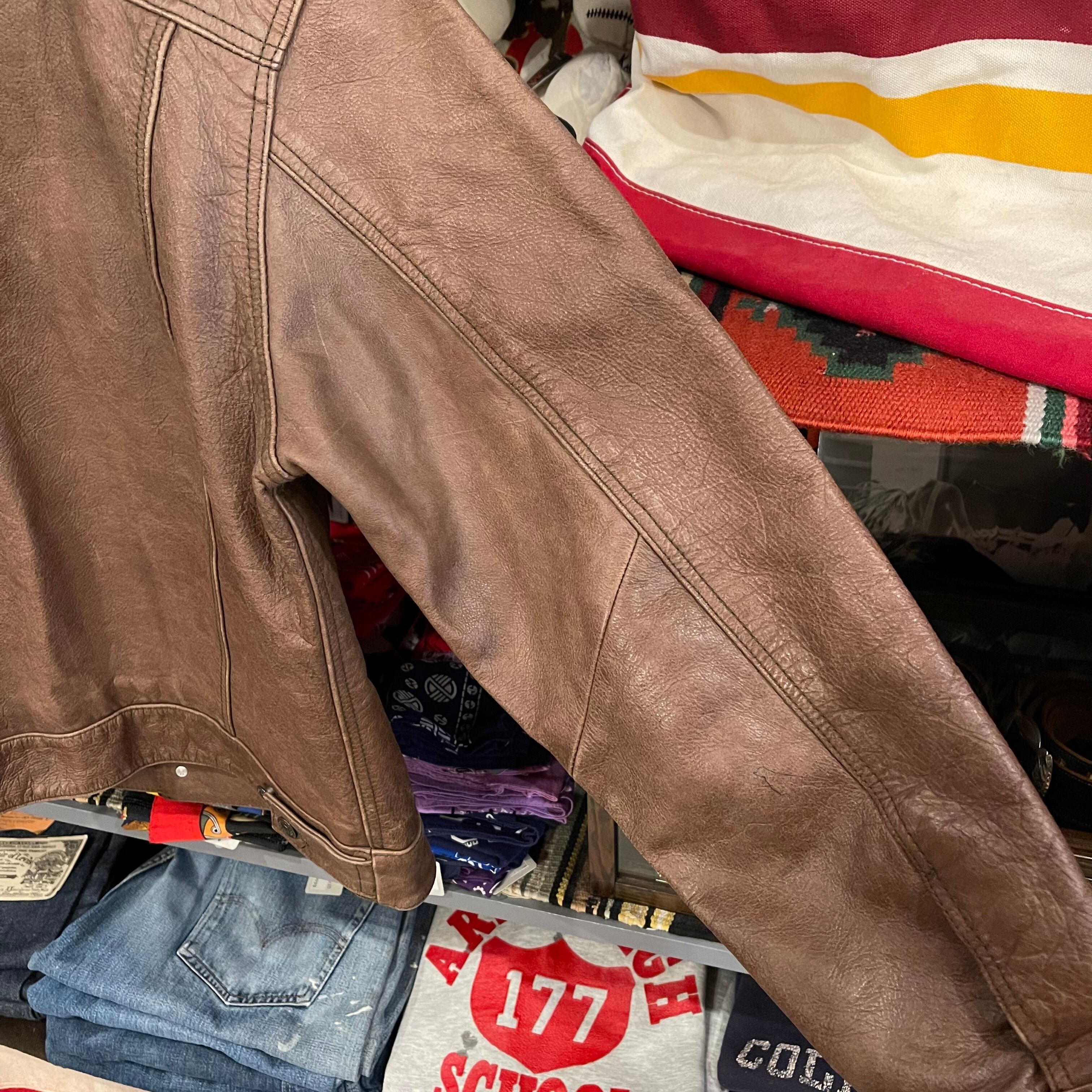 GAP Leather Tracker Jacket | VOSTOK