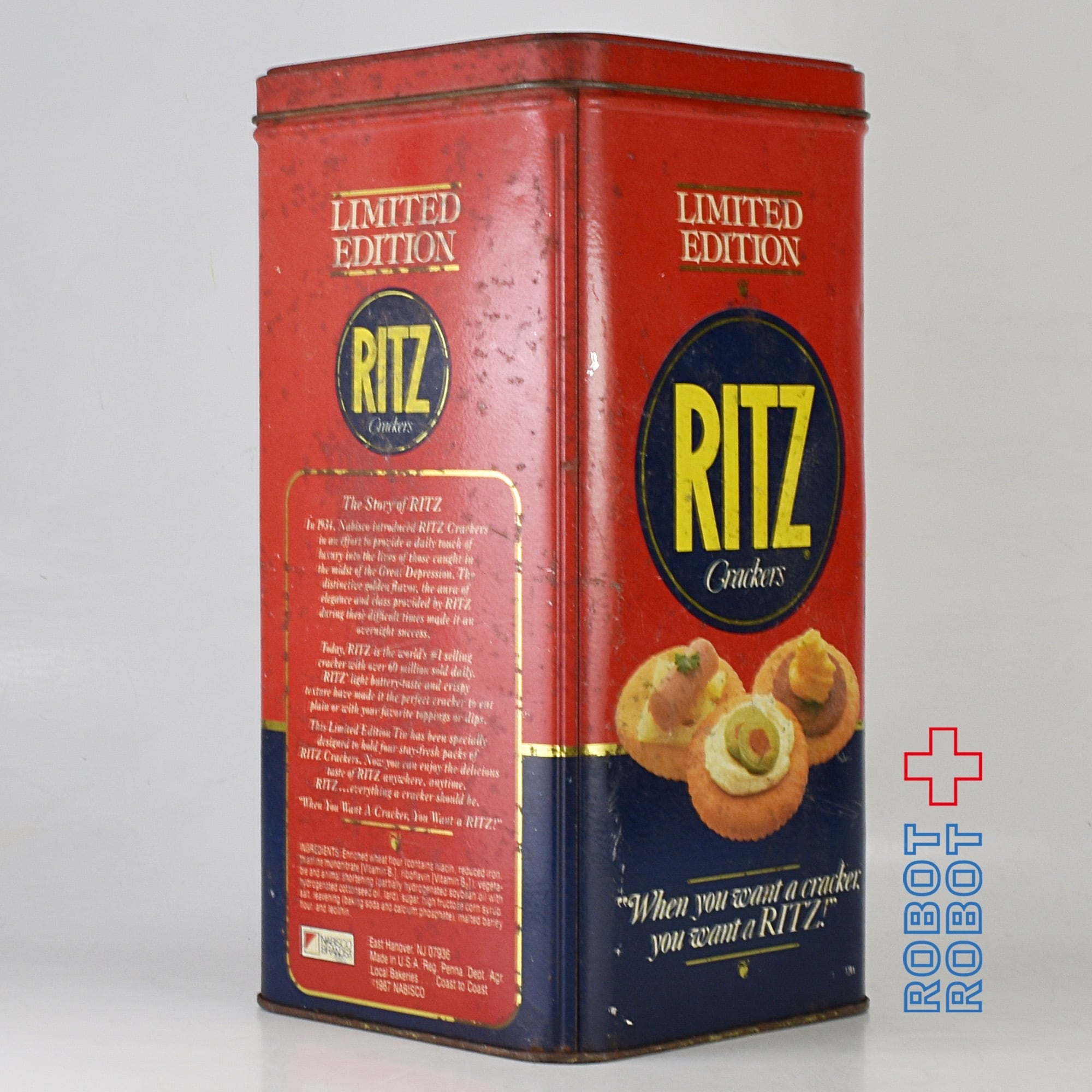 ヴィンテージ レトロ RITZ 空き缶 02e64700682c8917b57ec181e011eb