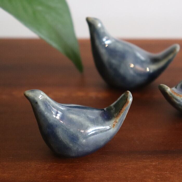 益子焼 健一窯 鳥 箸置き Mashiko-yaki Chopstick rest #218 | 和食器