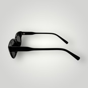 [Premium Acetate Material]   Modern Cat Sunglasses-Black / Smoke（48）