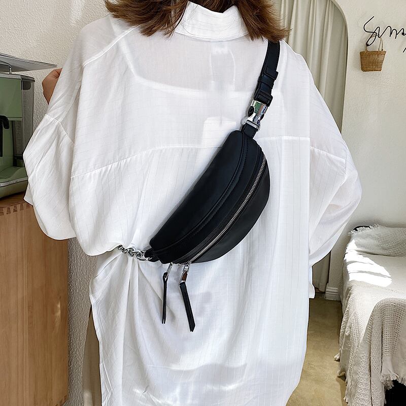 新しい小さなバッグ女性2020夏の新しい波インワイルドチェーンメッセンジャーバッグネット赤ファッション胸バッグウエストバッグ Tiancai_Wing_Bag8338679