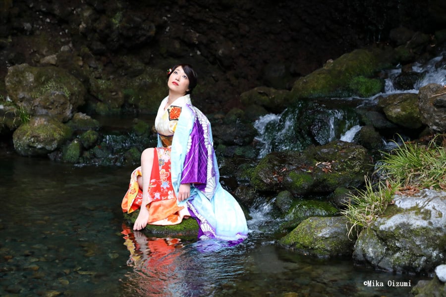 木製パネルポートレート作品（松本めい①） | Mika Oizumi Photo Works
