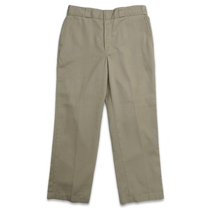古着 ディッキーズ Dickies ワークパンツ チノパンツ ベージュ 表記：W34L30　gd408833n w60319