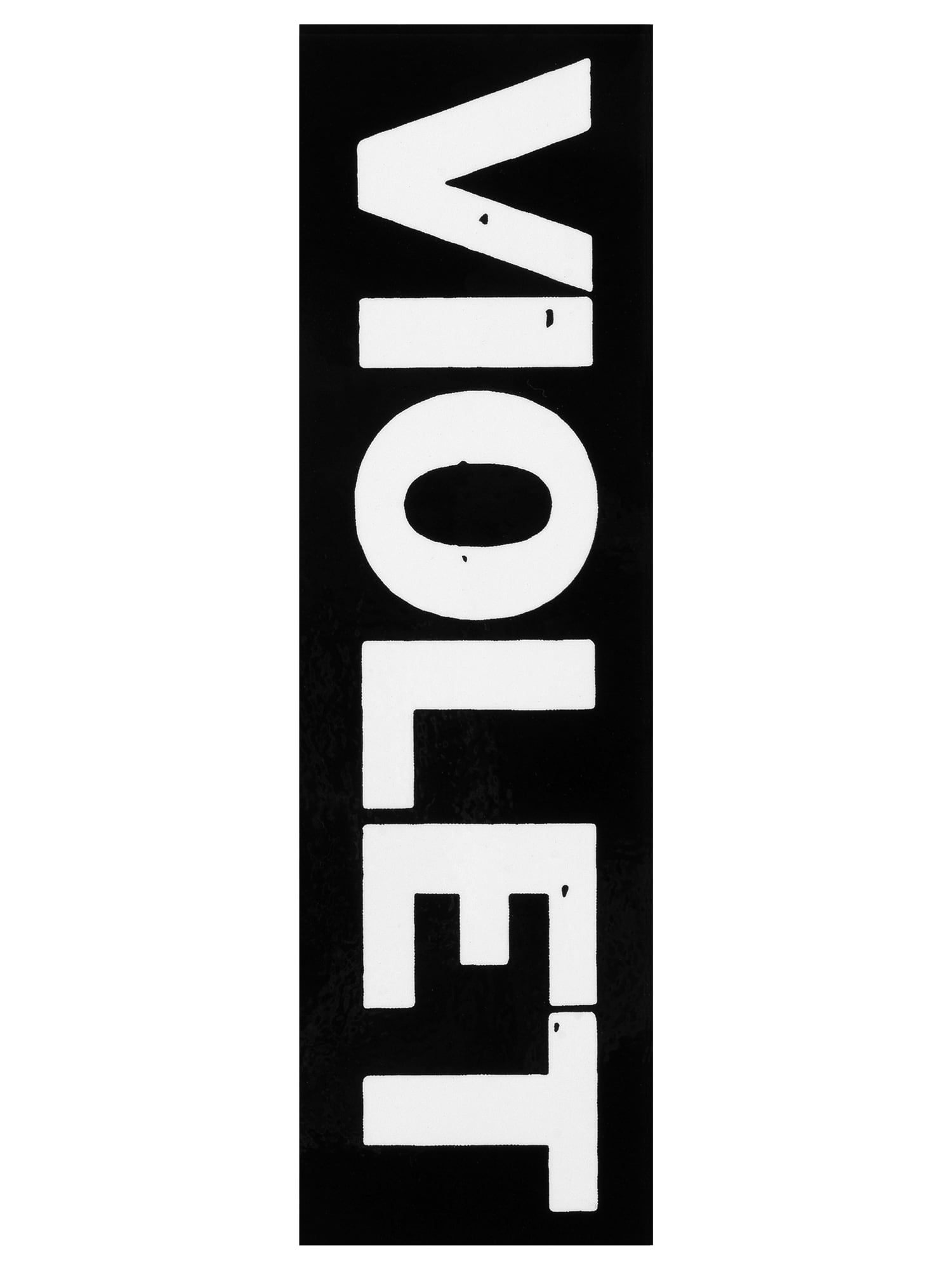 VIOLET / Black on Black Violet Stamp Deck - 8.0inch | GOOD TIMES