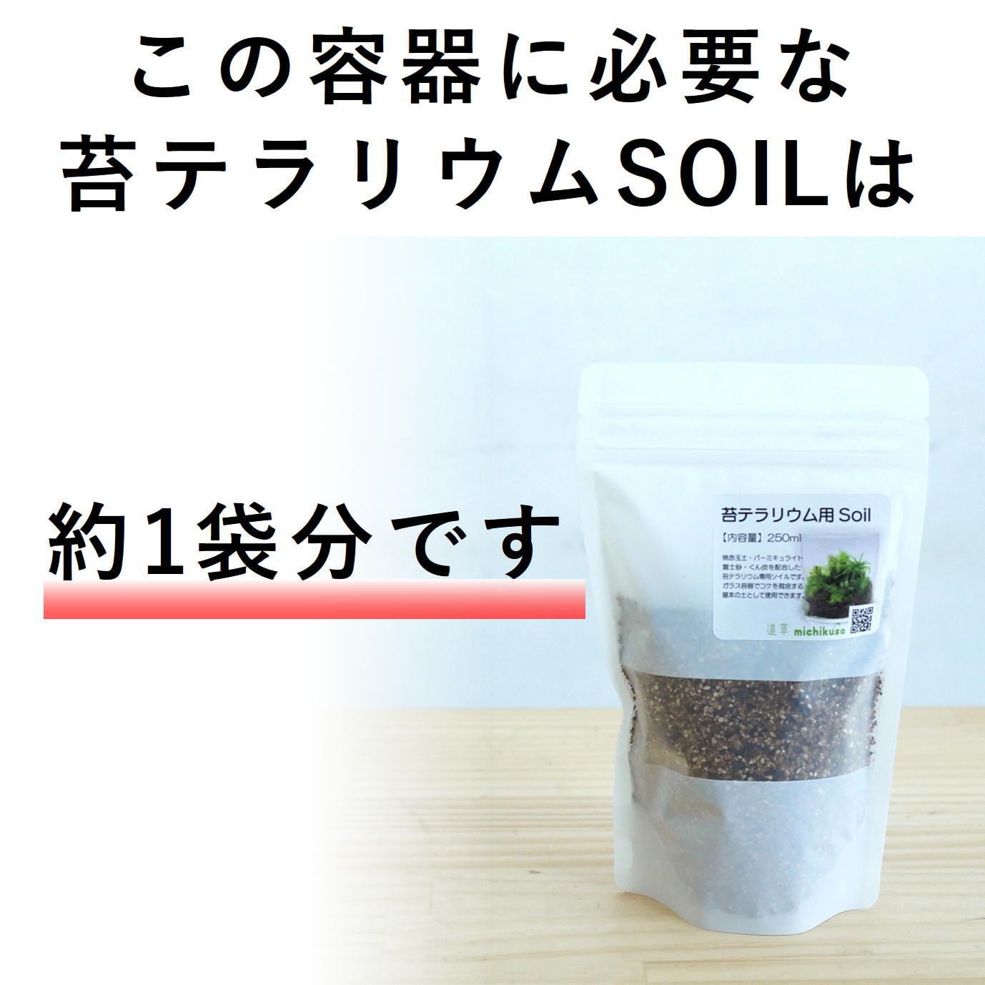 ガラス容器】インテリアボールM（口径80xh95mm）◇適度な通気で