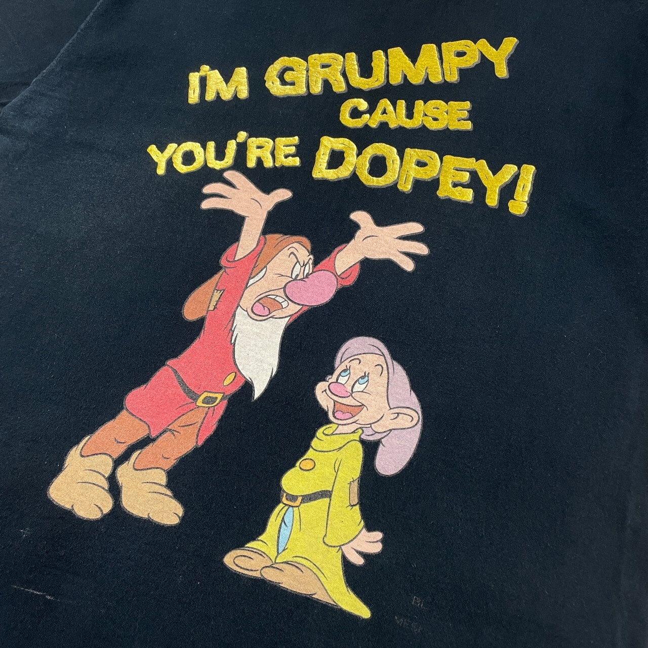 GRUMPY DOPEY グランピー ドーピー 七人の小人 キャラクタープリントT 
